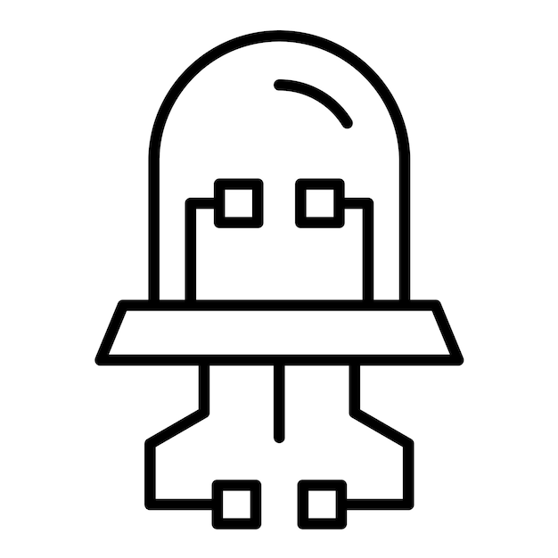 Estilo de ilustración vectorial de los diodos