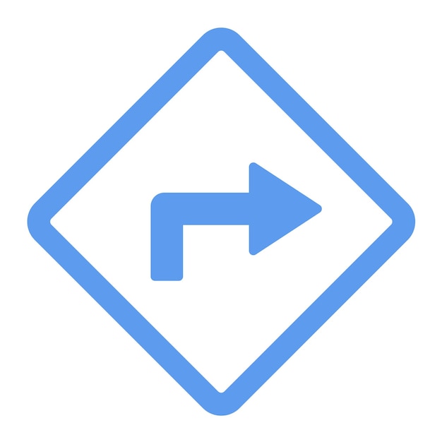 Estilo de la ilustración vectorial de dirección