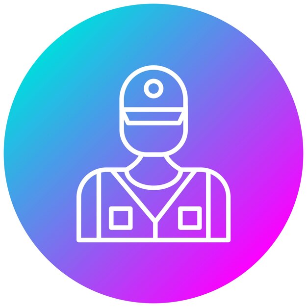Estilo de ilustración vectorial del director
