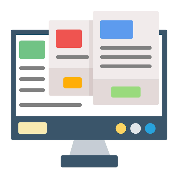 Estilo de ilustración vectorial de diseño responsivo