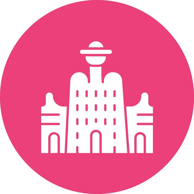 Estilo de ilustración vectorial de Djenne
