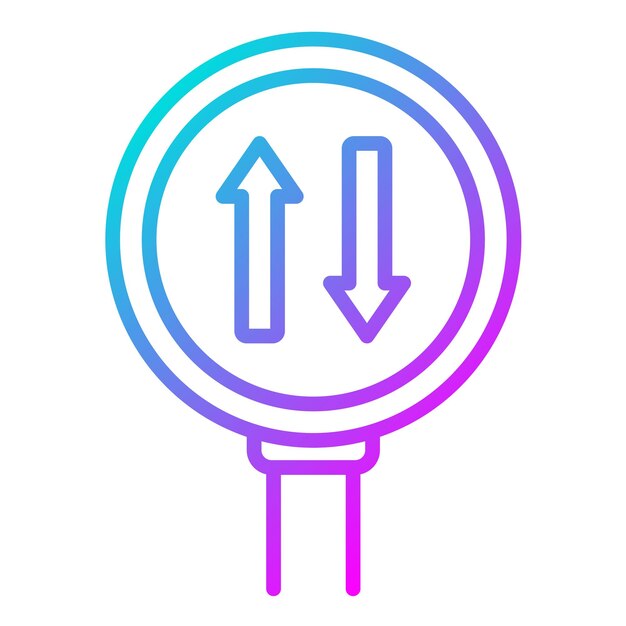 Estilo de ilustración vectorial de dos vías