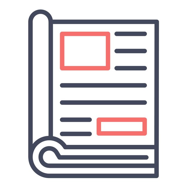 Estilo de ilustración vectorial editorial