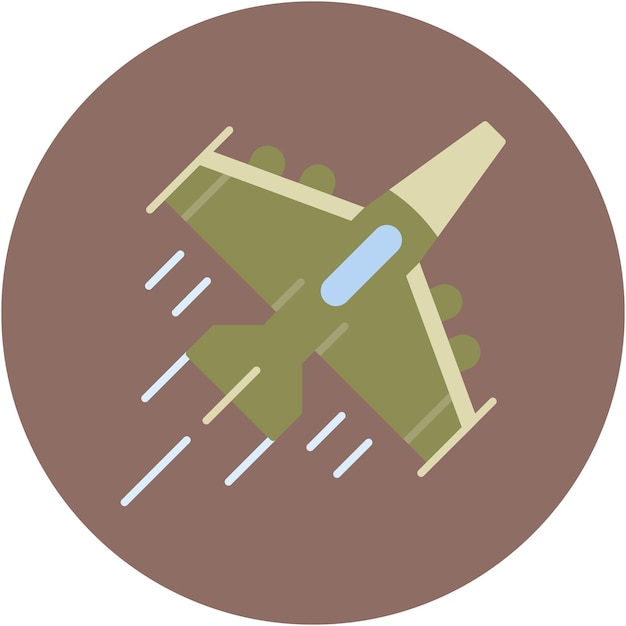 Estilo de ilustración vectorial del ejército