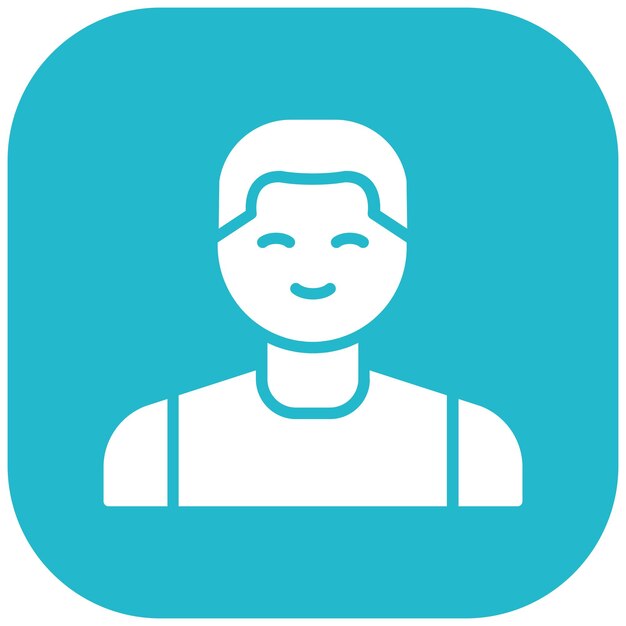 Estilo de ilustración vectorial del entrenador
