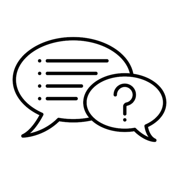 Estilo de ilustración vectorial de la entrevista
