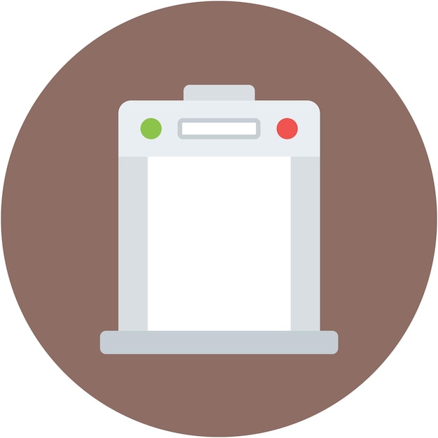 Estilo de ilustración vectorial del escáner corporal