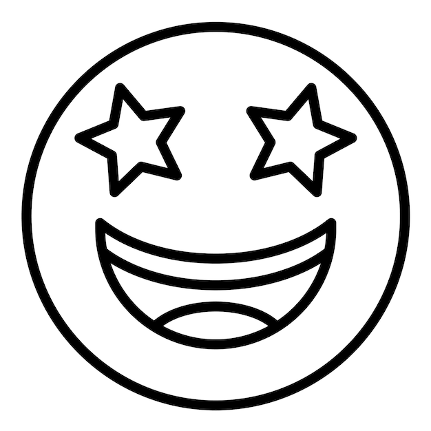 Estilo de ilustración vectorial de estrella golpeada