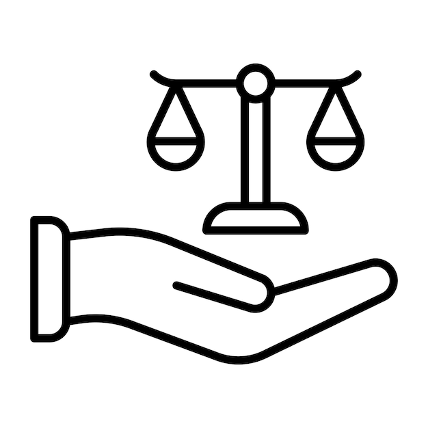 Estilo de ilustración vectorial de la ética empresarial