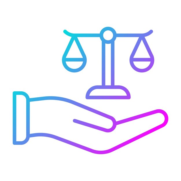 Estilo de ilustración vectorial de la ética empresarial