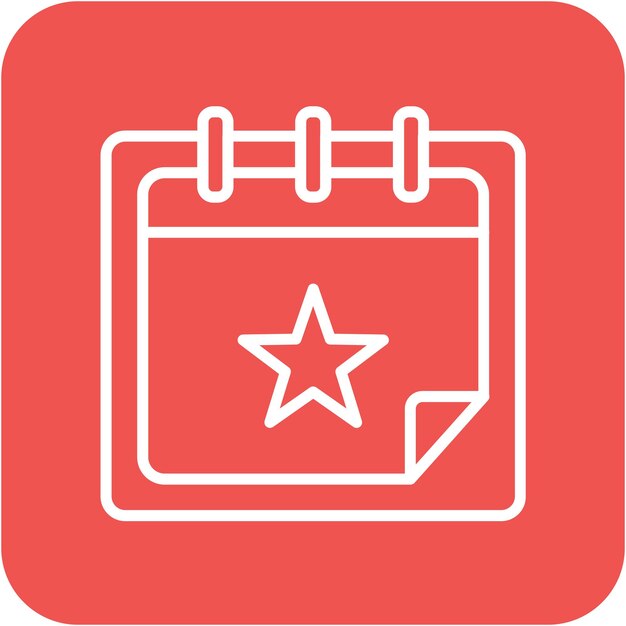 Estilo de ilustración vectorial de eventos