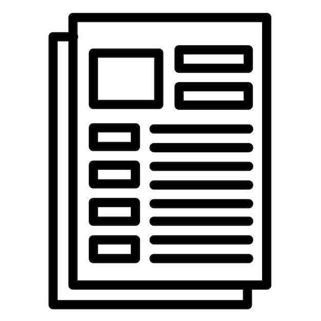 Estilo de ilustración vectorial para exámenes escolares