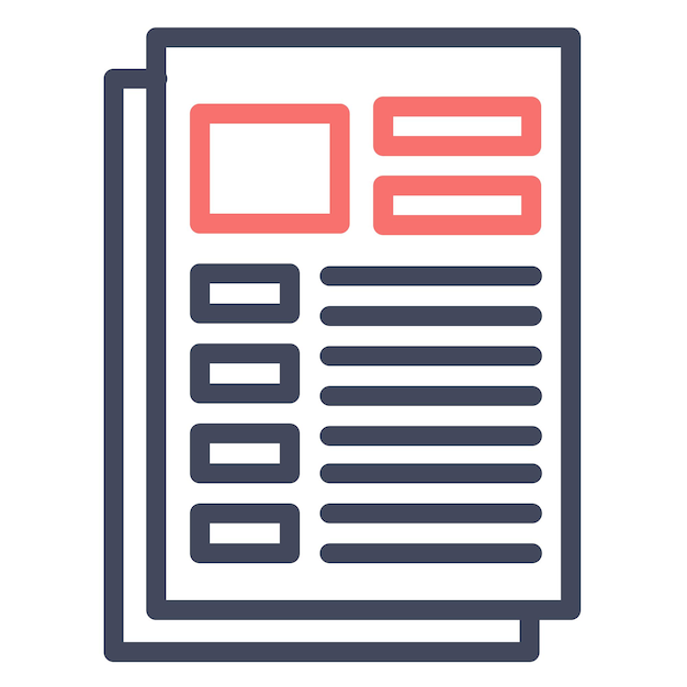 Estilo de ilustración vectorial para exámenes escolares