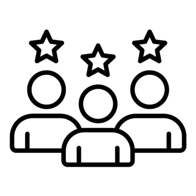 Estilo de ilustración vectorial de la experiencia del cliente