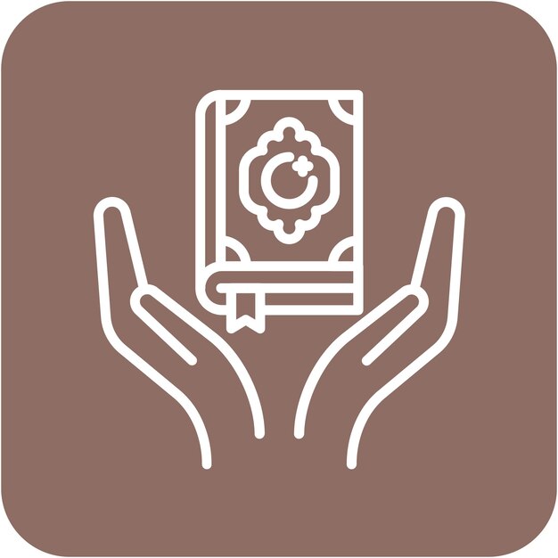 Estilo de ilustración vectorial de la fe
