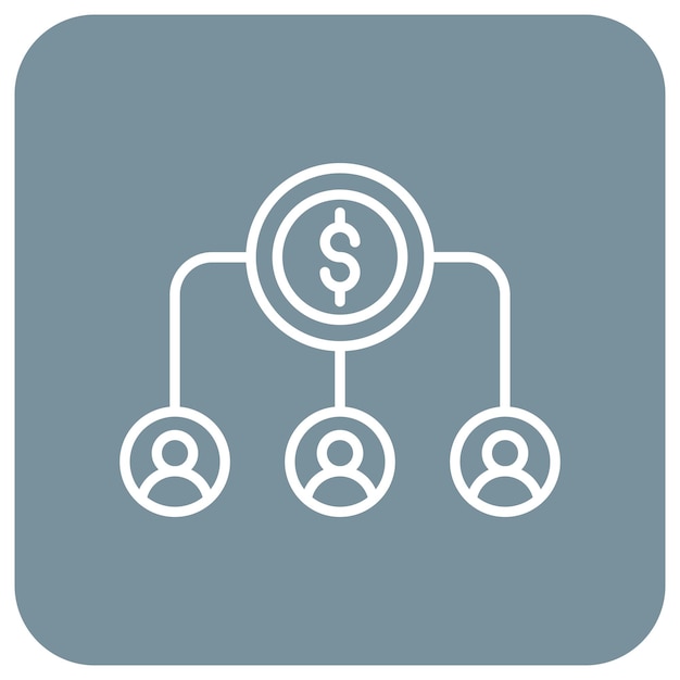 Estilo de ilustración vectorial de financiación colectiva