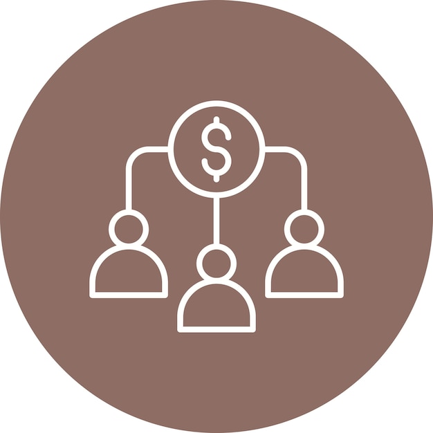 Estilo de ilustración vectorial de financiación colectiva