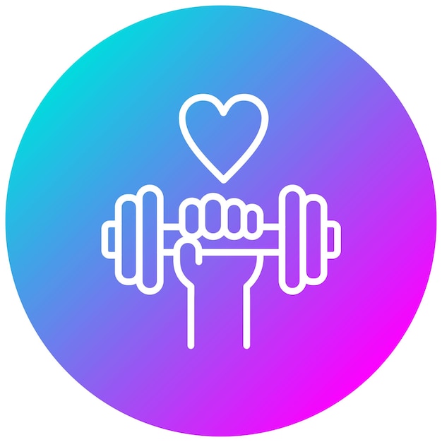 Estilo de ilustración vectorial de fitness