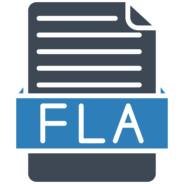 Estilo de ilustración vectorial FLA