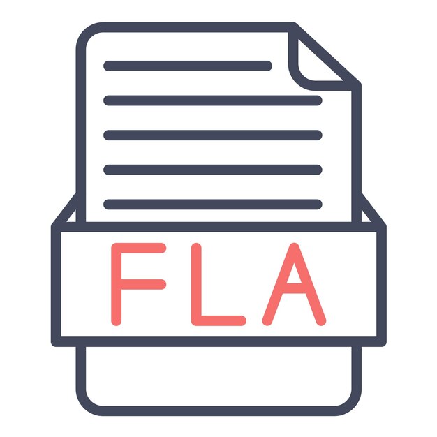 Estilo de ilustración vectorial FLA