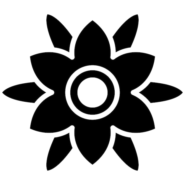 Estilo de ilustración vectorial de las flores de fresa