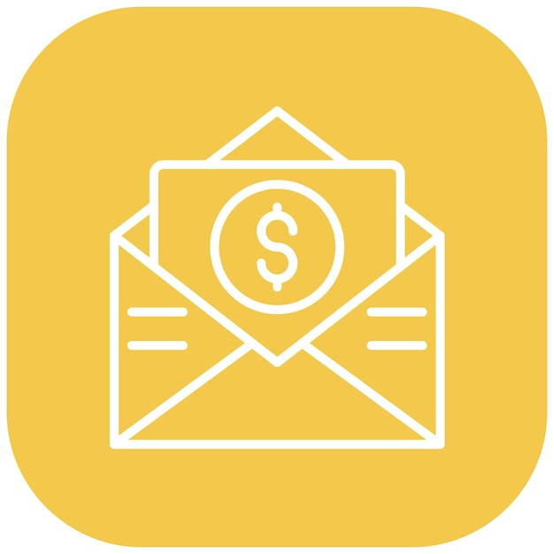 Estilo de ilustración vectorial de los fondos de correo electrónico