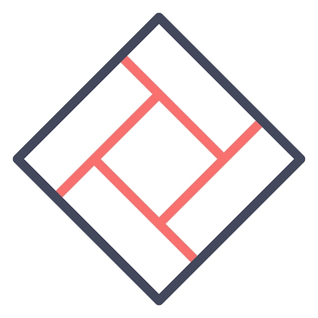 Estilo de la ilustración vectorial de formas geométricas