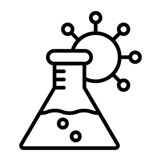 Estilo de ilustración vectorial de la fórmula