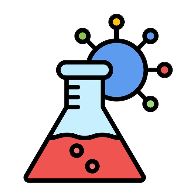 Estilo de ilustración vectorial de la fórmula