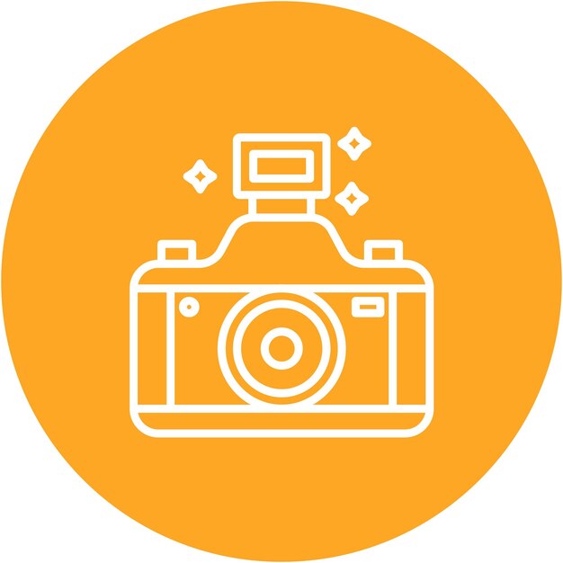 Estilo de ilustración vectorial de la fotografía