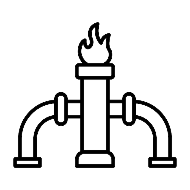 Estilo de ilustración vectorial de fractura