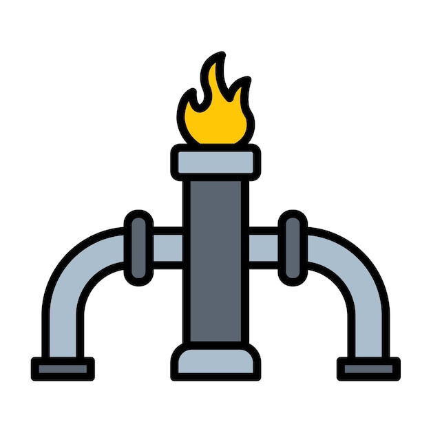 Estilo de ilustración vectorial de fractura