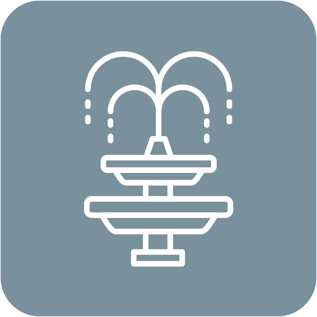 Estilo de ilustración vectorial de la fuente