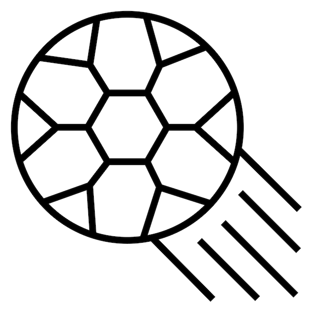 Estilo de ilustración vectorial de fútbol
