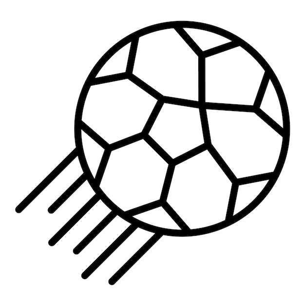 Estilo de ilustración vectorial de fútbol