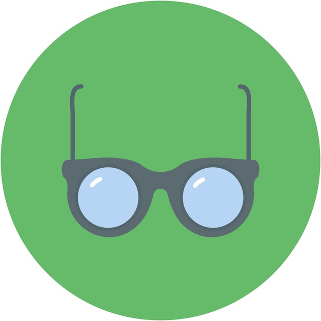 Estilo de ilustración vectorial de gafas de sol