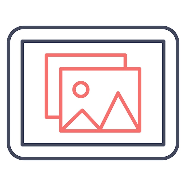 Estilo de ilustración vectorial de la galería