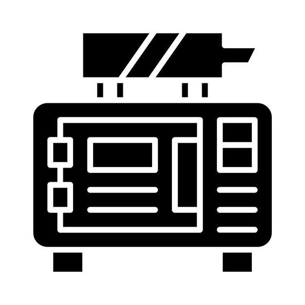 Estilo de ilustración vectorial del generador ecológico