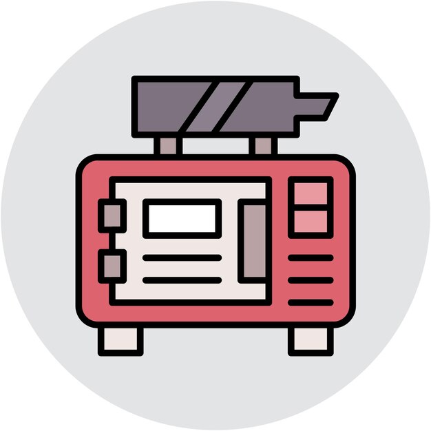 Estilo de ilustración vectorial del generador ecológico