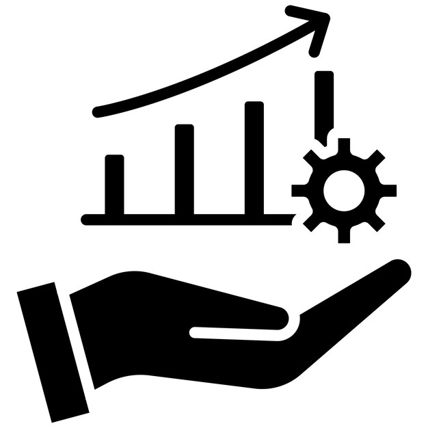 Estilo de ilustración vectorial de gestión de inversiones