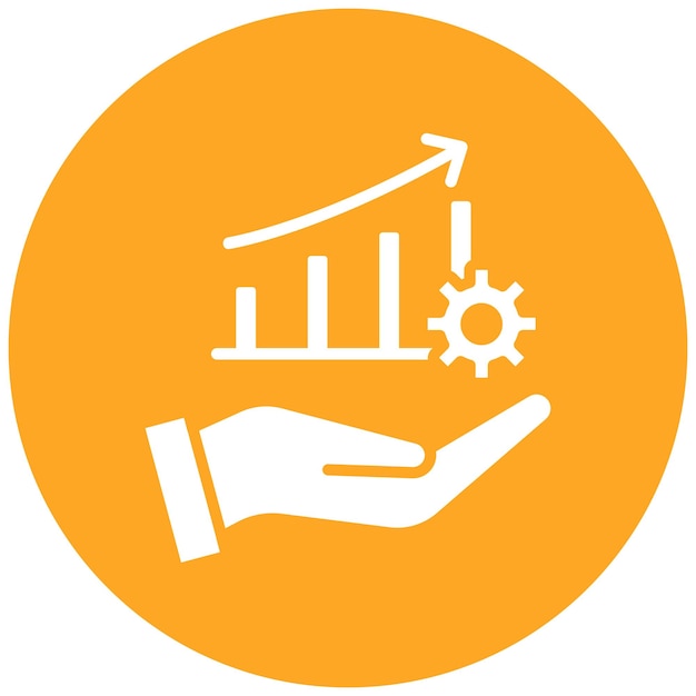 Estilo de ilustración vectorial de gestión de inversiones
