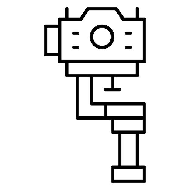 Vector estilo de ilustración vectorial de gimbal