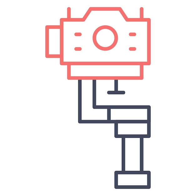 Estilo de ilustración vectorial de gimbal