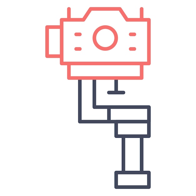 Vector estilo de ilustración vectorial de gimbal