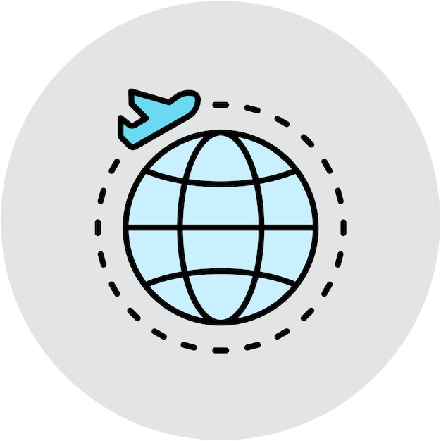 Estilo de ilustración vectorial global