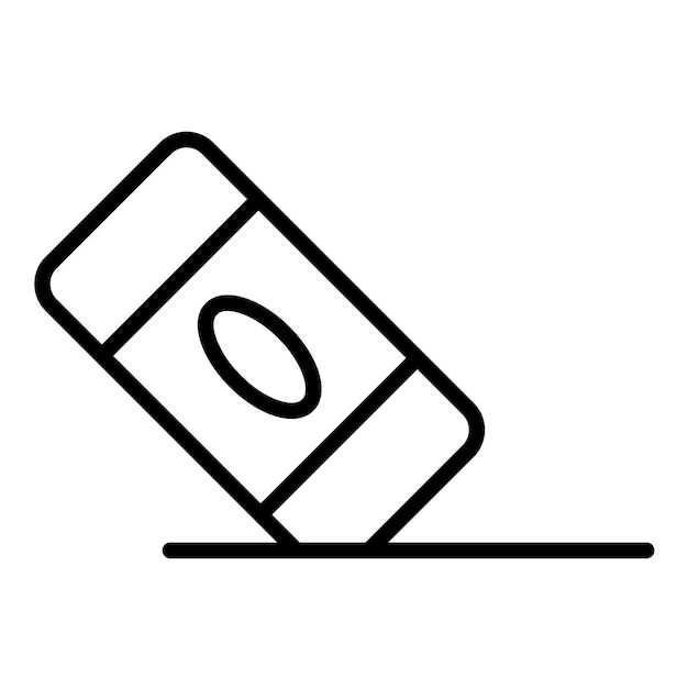 Estilo de ilustración vectorial de goma