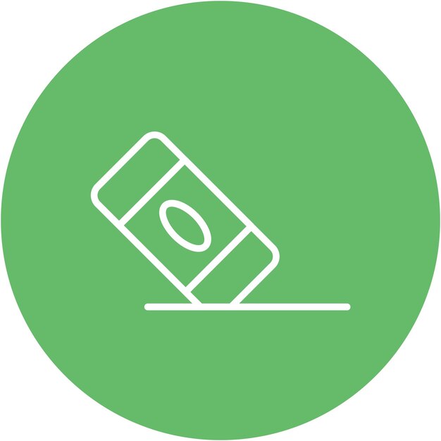 Estilo de ilustración vectorial de goma