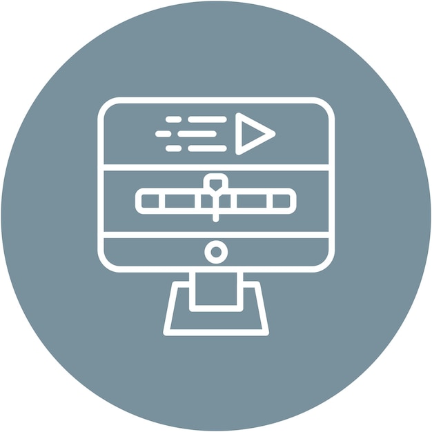 Estilo de ilustración vectorial de gráficos de movimiento