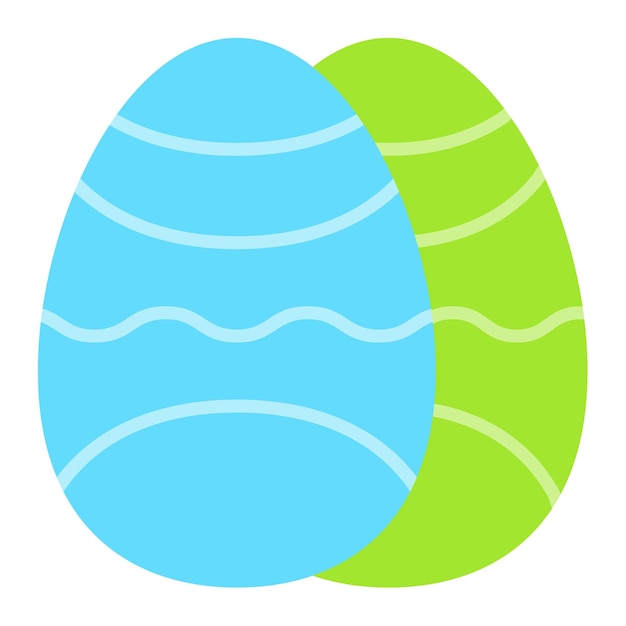 Estilo de ilustración vectorial de los huevos