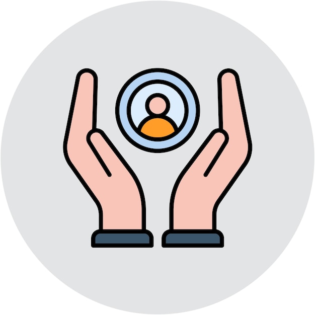 Estilo de ilustración vectorial humanitaria